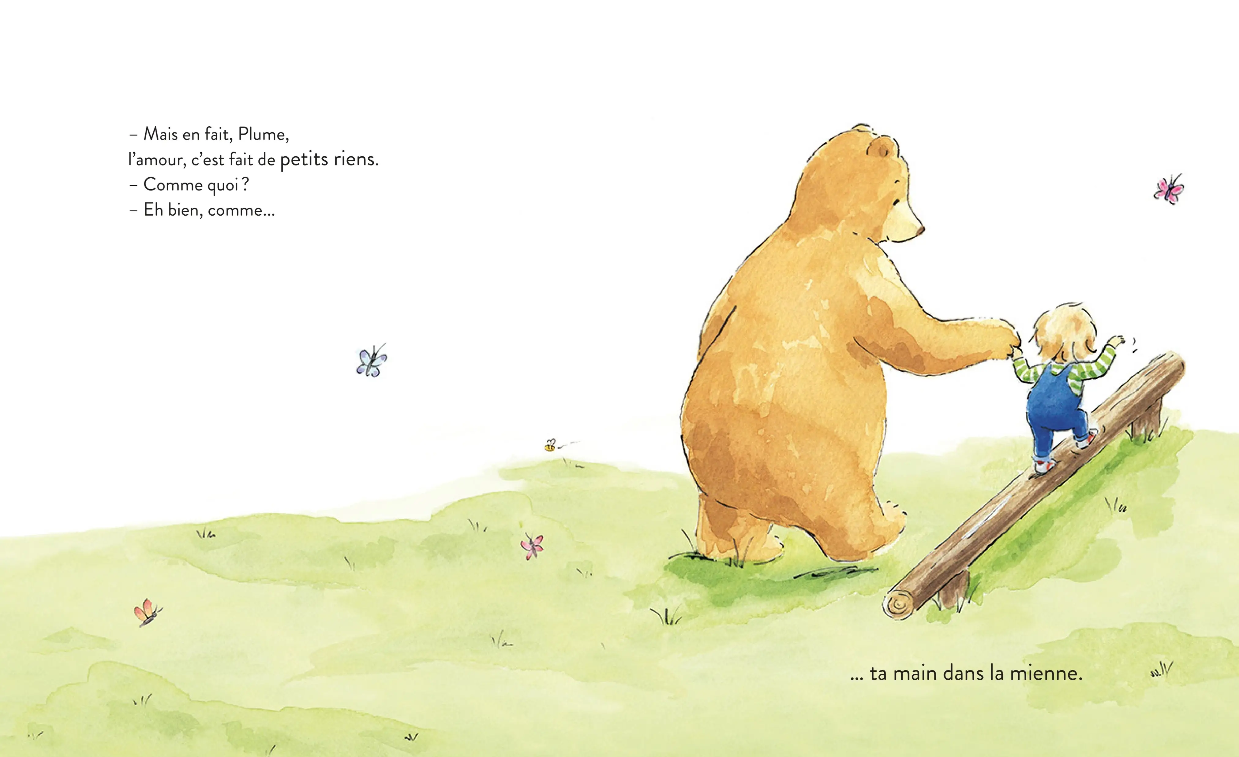 L'amour est dans les petits riens - une histoire tendre et poétique sur l'amour au quotidien - dès 3 ans - Album(s) - 9782095041342 - page-interieure 05