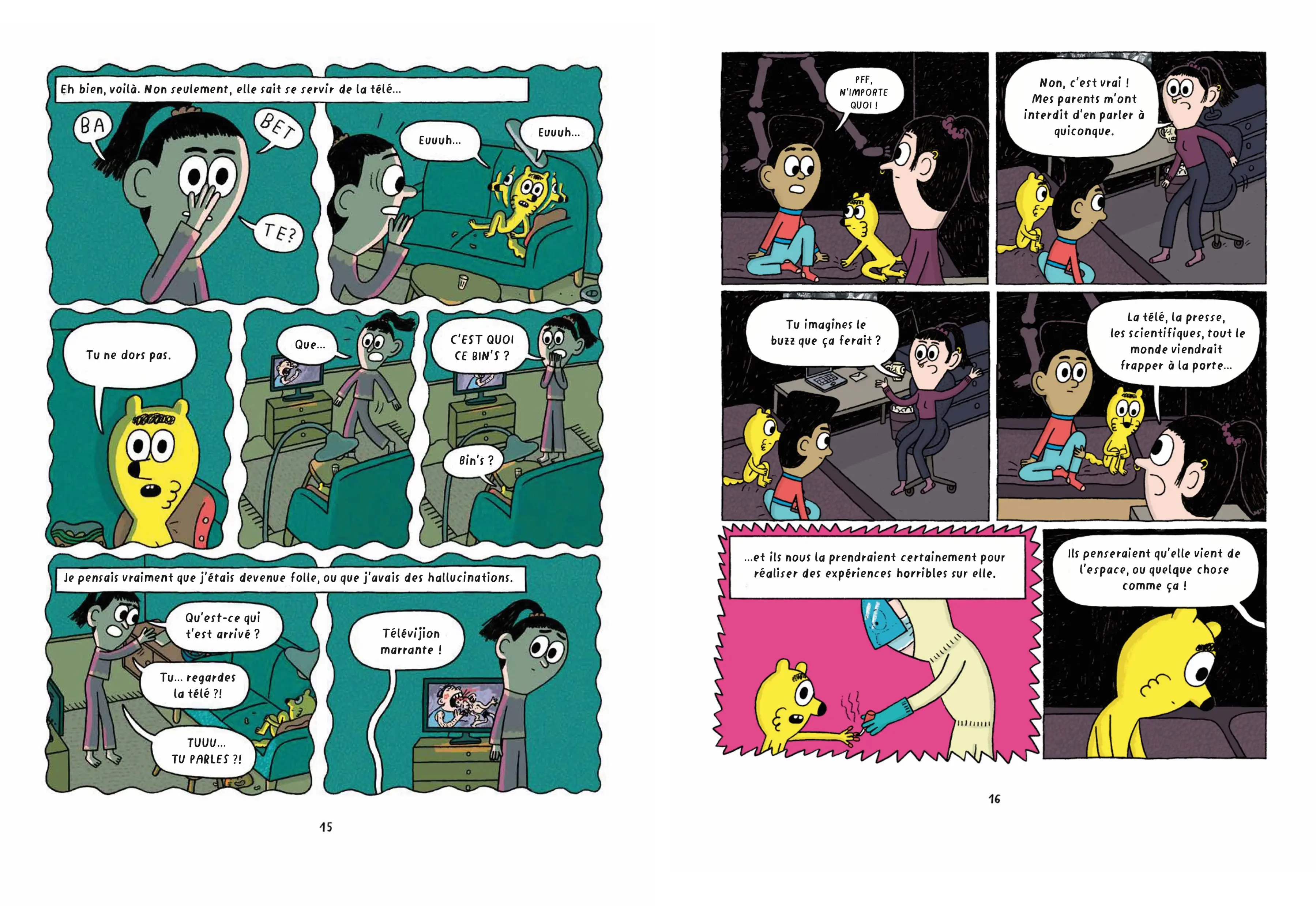 Boris, Babette et tous les squelettes - une BD à l'humour décalé à dévorer à partir de 10 ans - BD - 9782095041618 - page-interieure 05