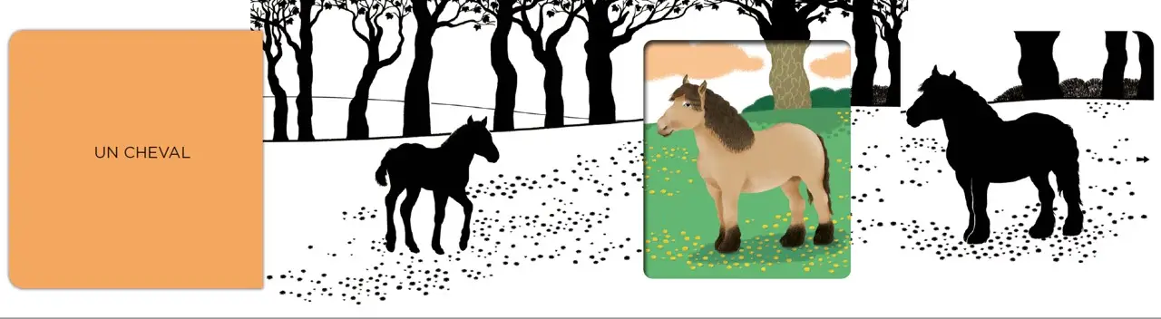 Les belles couleurs - La ferme - un imagier original et interactif à découvrir dès 6 mois - Livre d'éveil - 9782095042899 - page-interieure 05