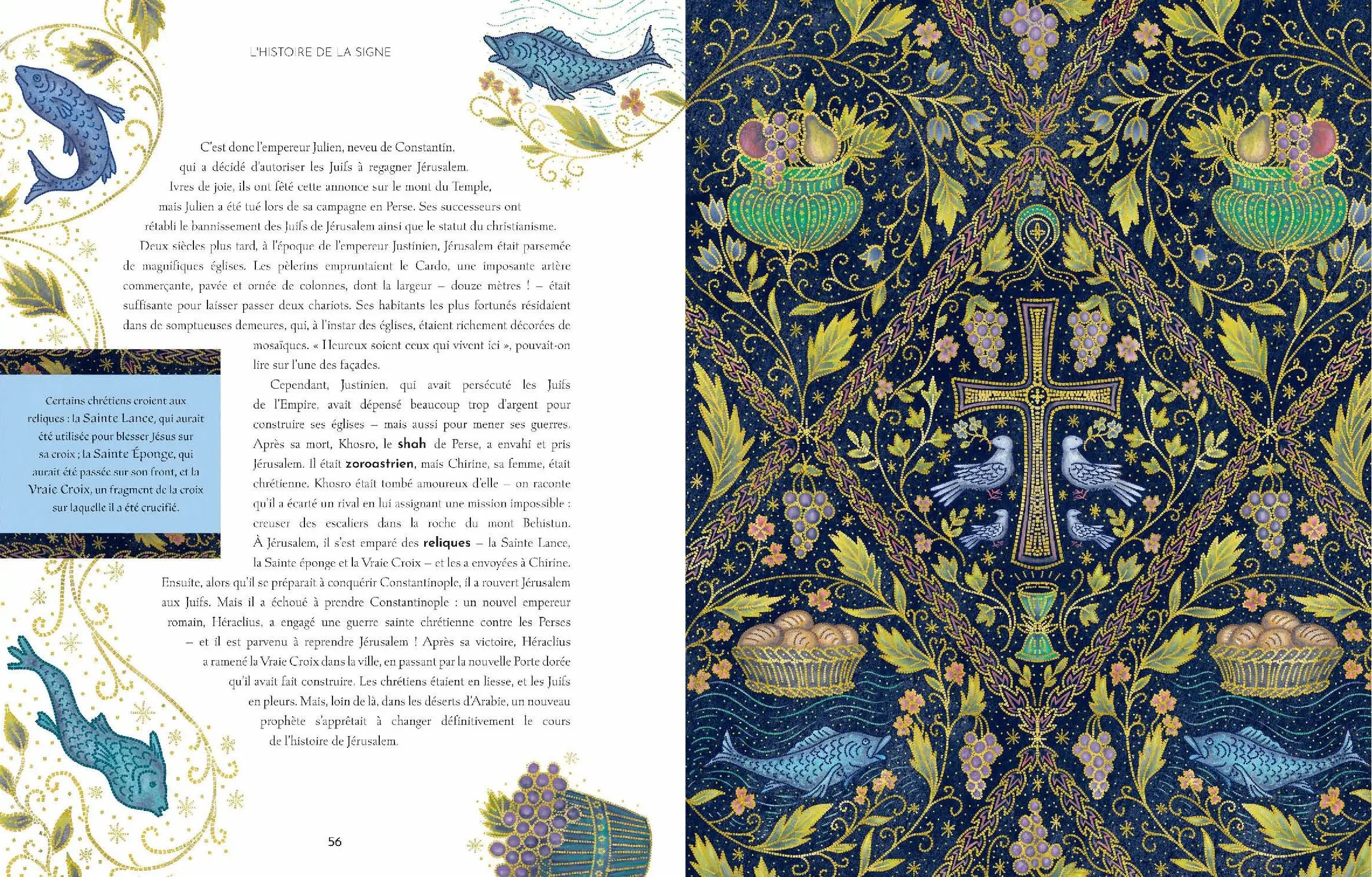 Jérusalem - L'histoire de la ville qui a changé le monde - Un livre essentiel pour comprendre le monde d'aujourd'hui - Un très beau livre à partager en famille dès 9 ans - Livre documentaire - 9782095053437 - page-interieure 05