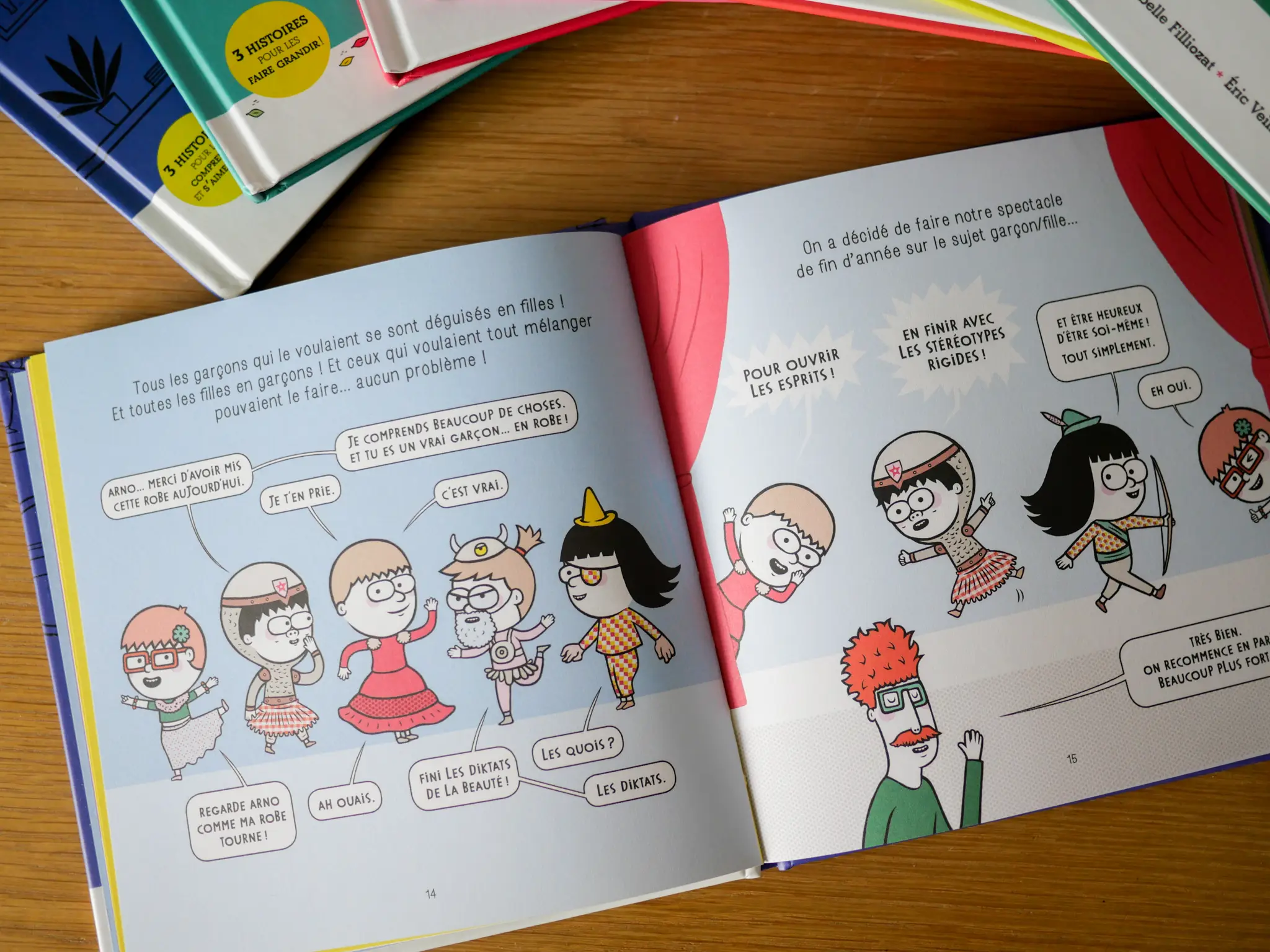 Les stéréotypes filles-garçons - Les petites histoires Filliozat - Dès 4 ans - Album(s) - 9782092494585 - page-intérieure 06