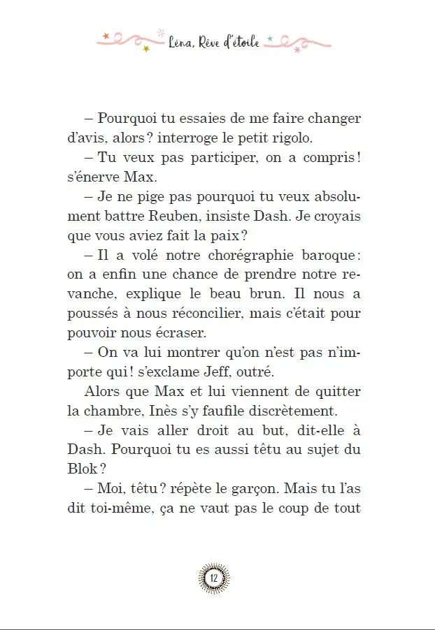Léna rêve d'étoile - Dernière danse - Tome 10 - Dès 8 ans - Roman - 9782092588703 - page intérieure 06