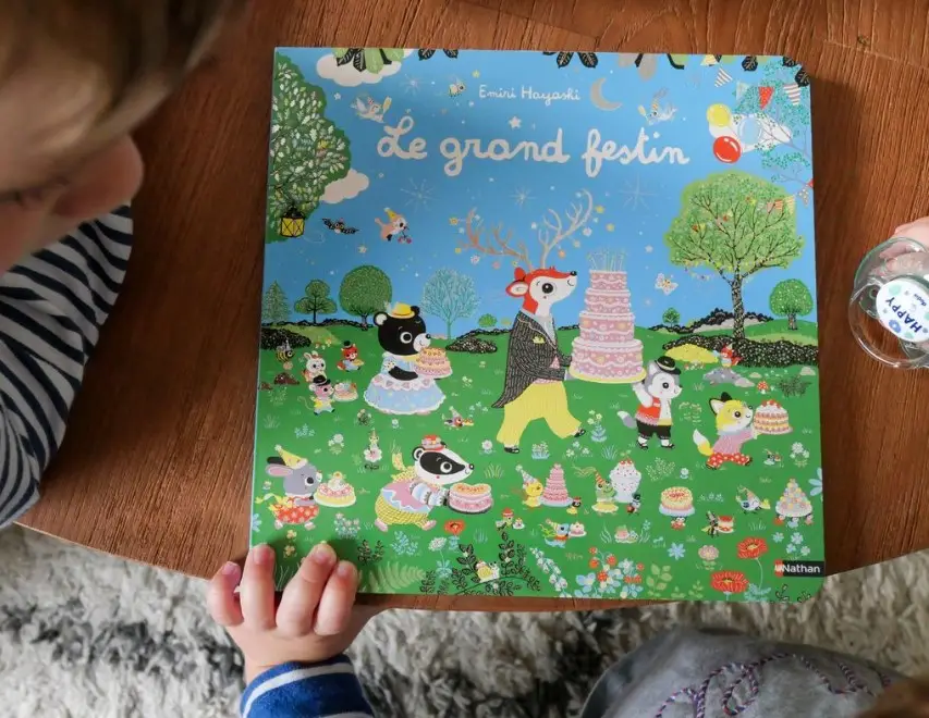 Le grand festin - un album féérique grand format à découvrir dès 6 mois - Livre d'éveil - 9782095034573 - page intérieure 06