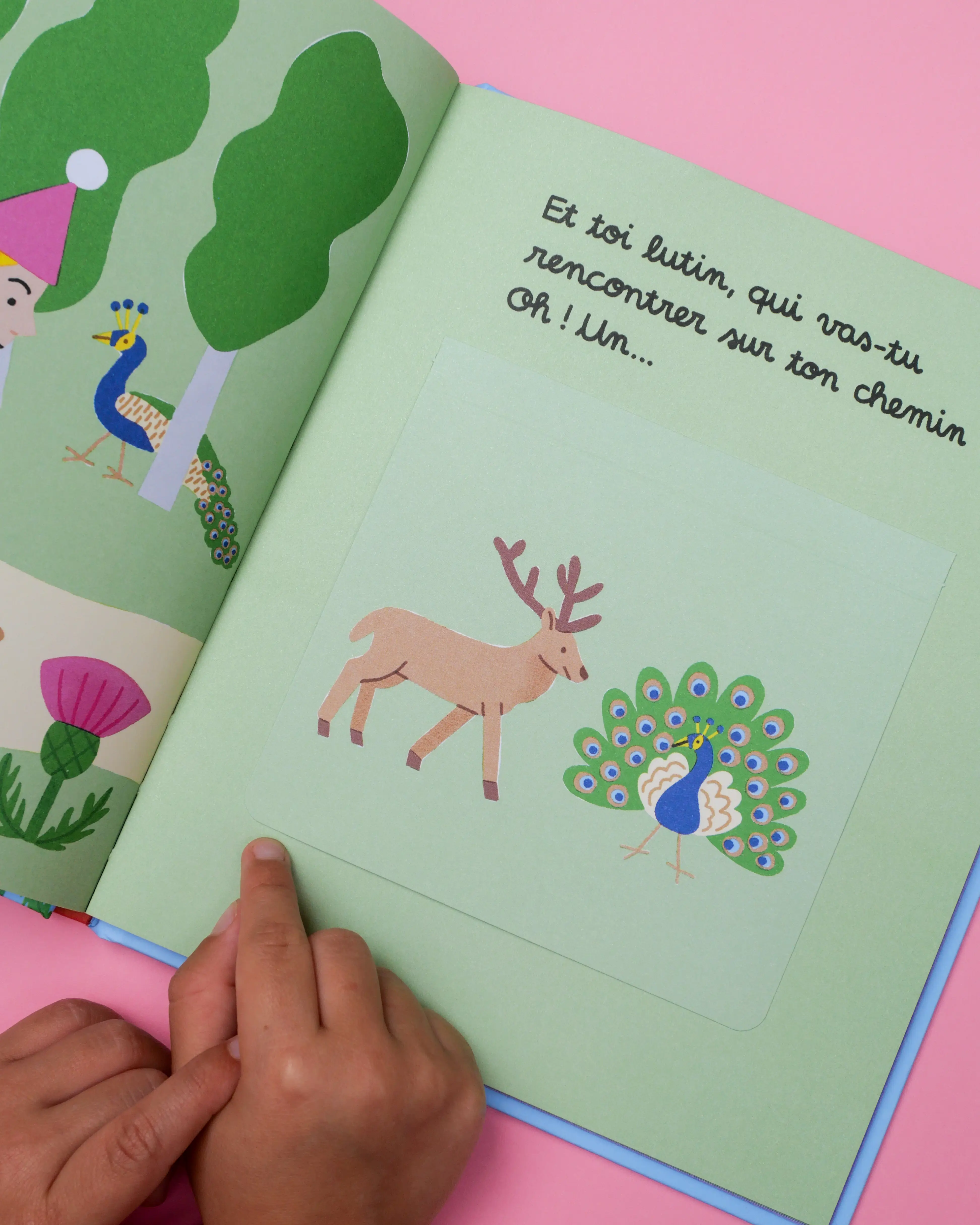Des mots sous le chapeau - Livre à flaps pour découvrir les sons et les mots - dès 3 ans - Livre d'éveil - 9782095042189 - page-interieure 06
