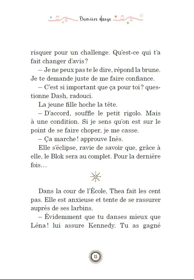Léna rêve d'étoile - Dernière danse - Tome 10 - Dès 8 ans - Roman - 9782092588703 - page intérieure 07