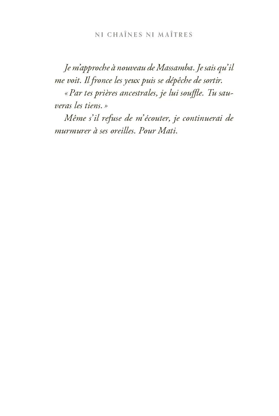 Ni chaînes ni maîtres - Le roman du film - Roman - 9782095041045 - page-interieure 07