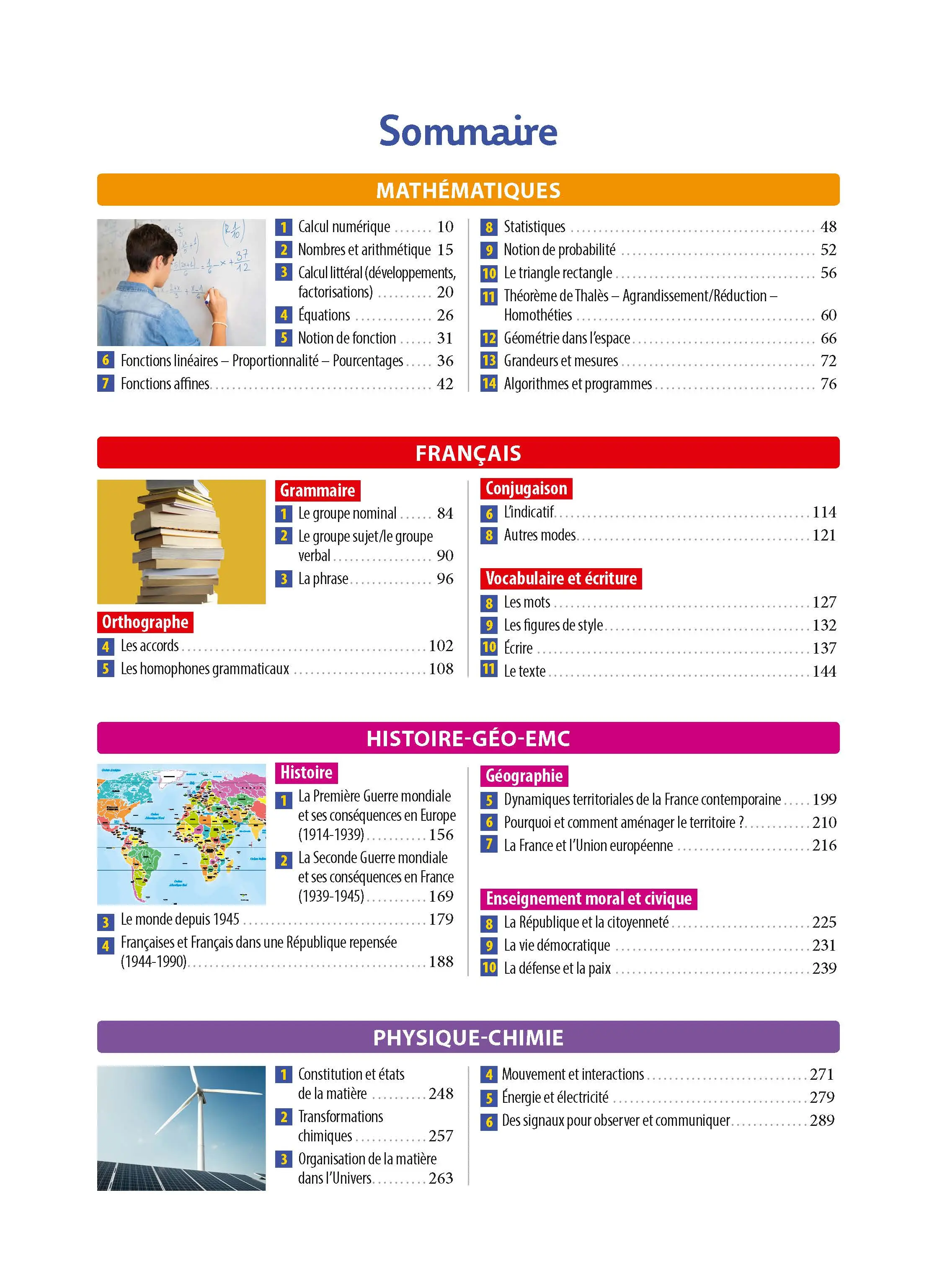 ABC du Brevet Tout en un 3e - Toutes les matières de Troisième pour le Brevet 2027 - Mathématiques, Français, Histoire-Géographie-EMC, Physique-Chimie, SVT, Technologie, Anglais, Pix - Tout-en-un - 9782095017941 -  [page intérieure]_1