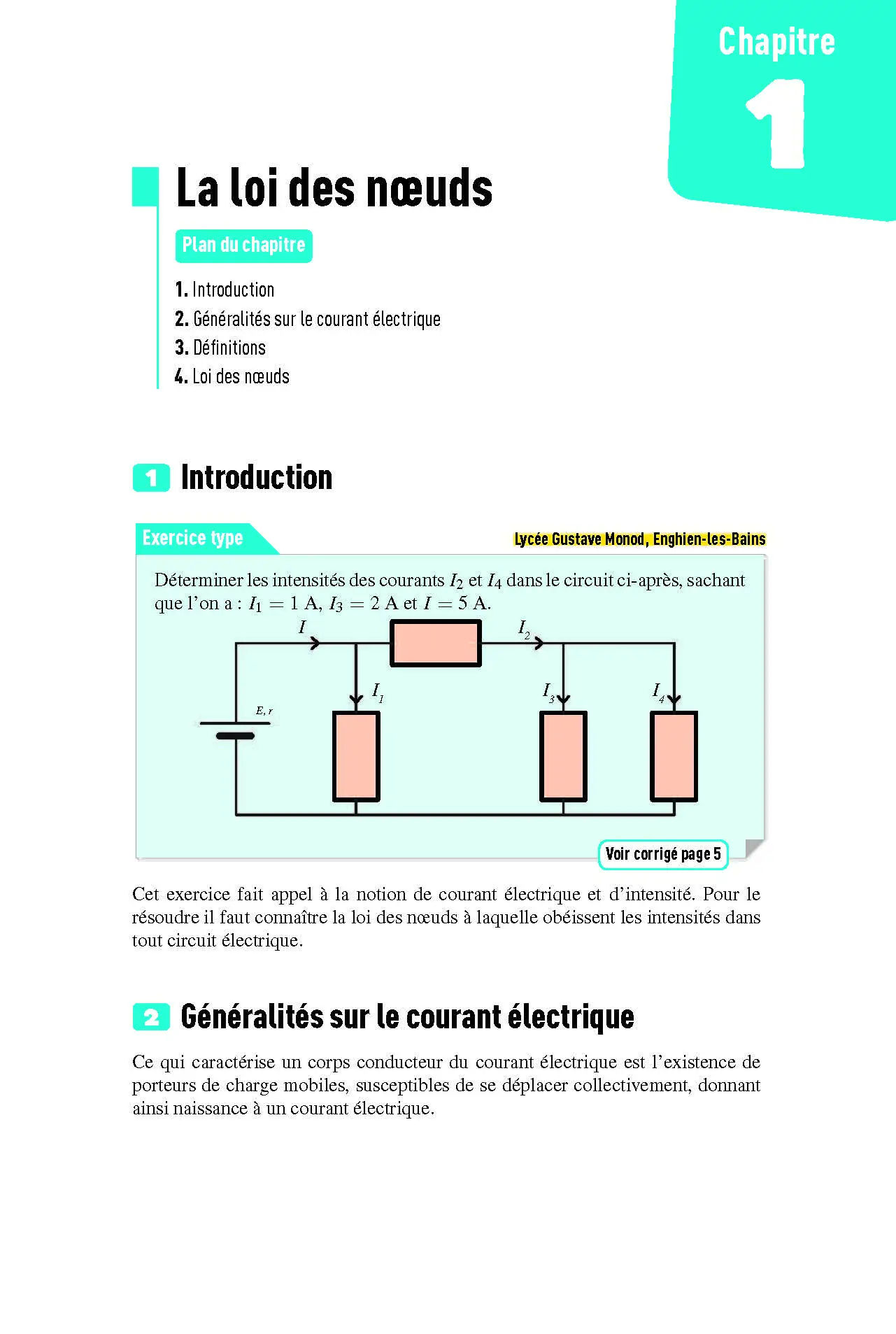 Physique-Chimie Seconde - Interros des lycées 2de - Programme 2026-2027 - Les vrais exos du BAC - + de 100 exercices avec corrigés détaillés - Cahier d'exercices - 9782095023386 - page intérieure 1