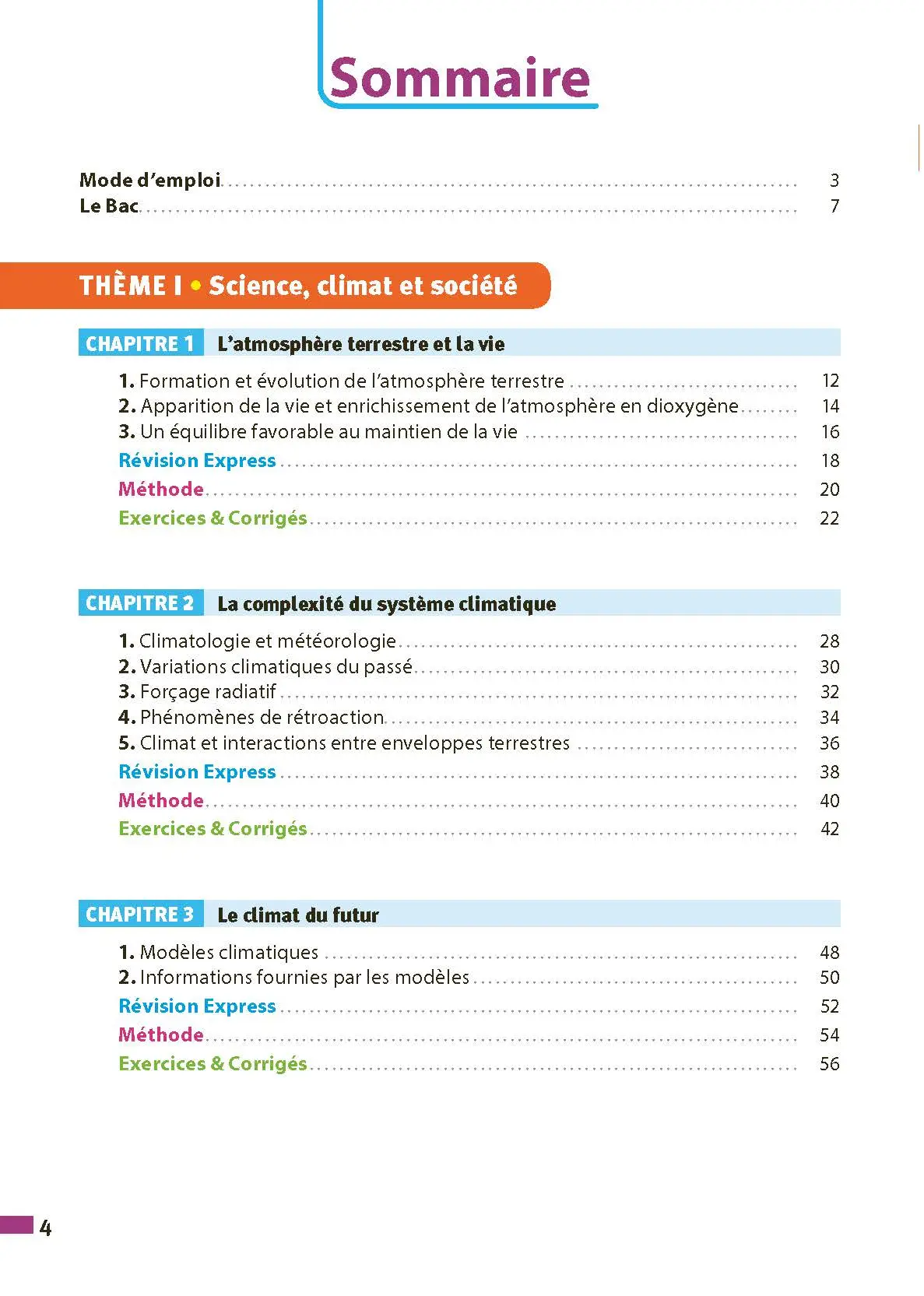 Enseignement scientifique Terminale - ABC Réussite - Bac 2027 - Enseignement commun Tle - Cours, Méthode, Exercices et Sujets corrigés - Livre de cours, méthode et exercices - 9782095035587 - Page intérieure 1