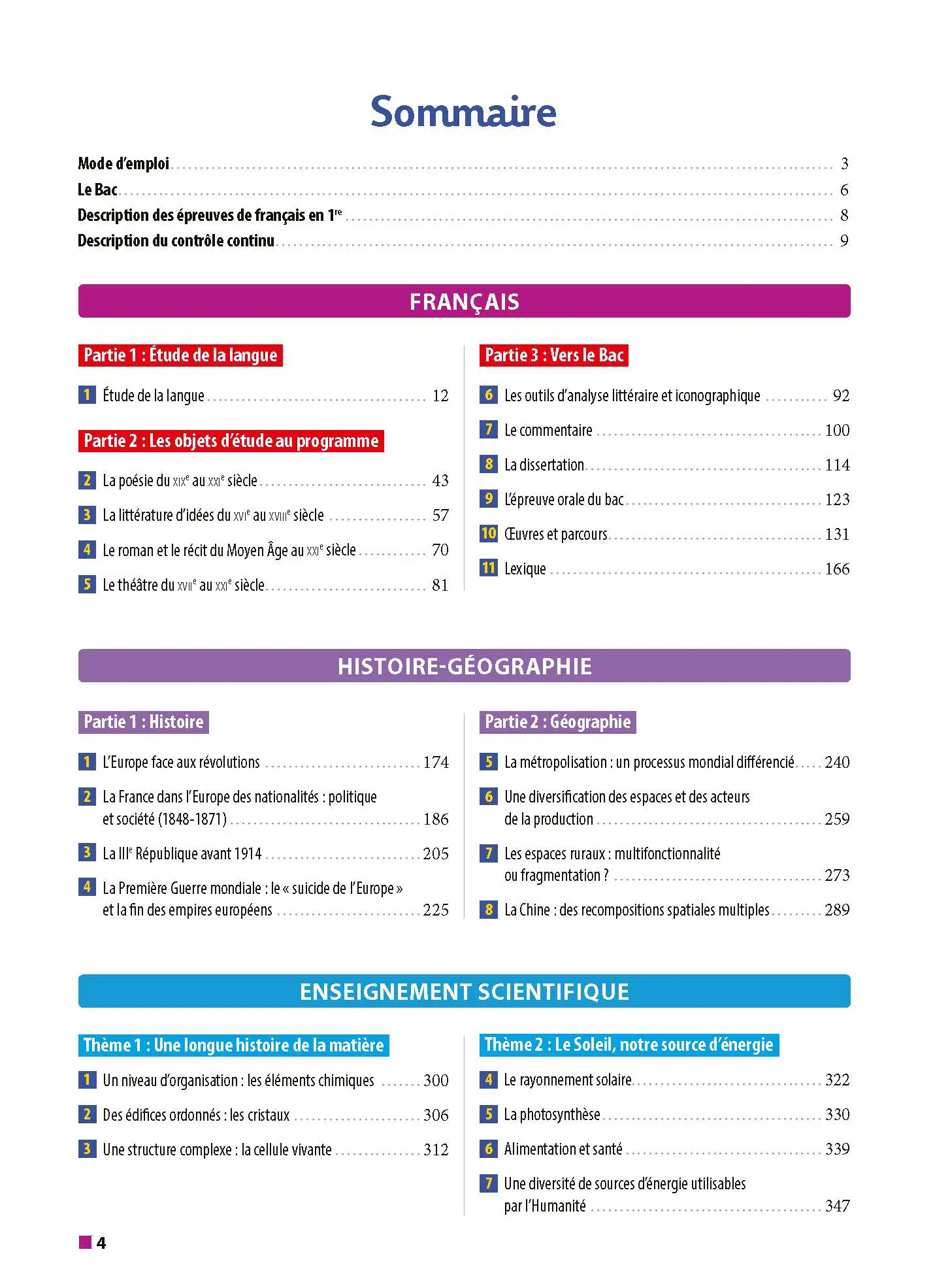 ABC Tout en un Tle - Toutes les matières du tronc commun Terminale - Bac 2027 - Philosophie, Enseignement scientifique, Histoire-Géographie, Anglais, Espagnol + Cahier spécial Bac - Tout-en-un - 9782095035617 - Page intérieure 1