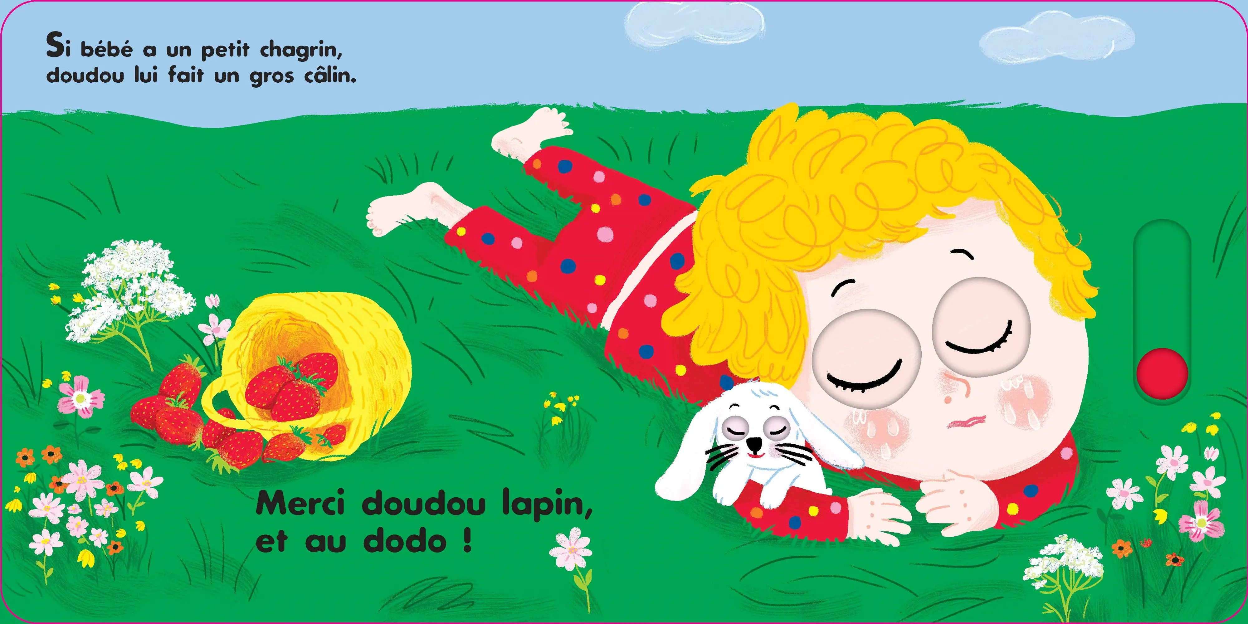 Au dodo - les doudous - Livre animé dès 6 mois - Pour accompagner le rituel du coucher des bébés - Livre d'éveil - 9782095042219 - page-interieure 1