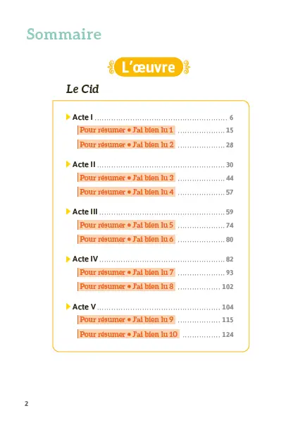 Le Cid - Edition pédagogique Collège - Carrés classiques Nathan - Classique pédagogique - 9782095050030 - page intérieure 1