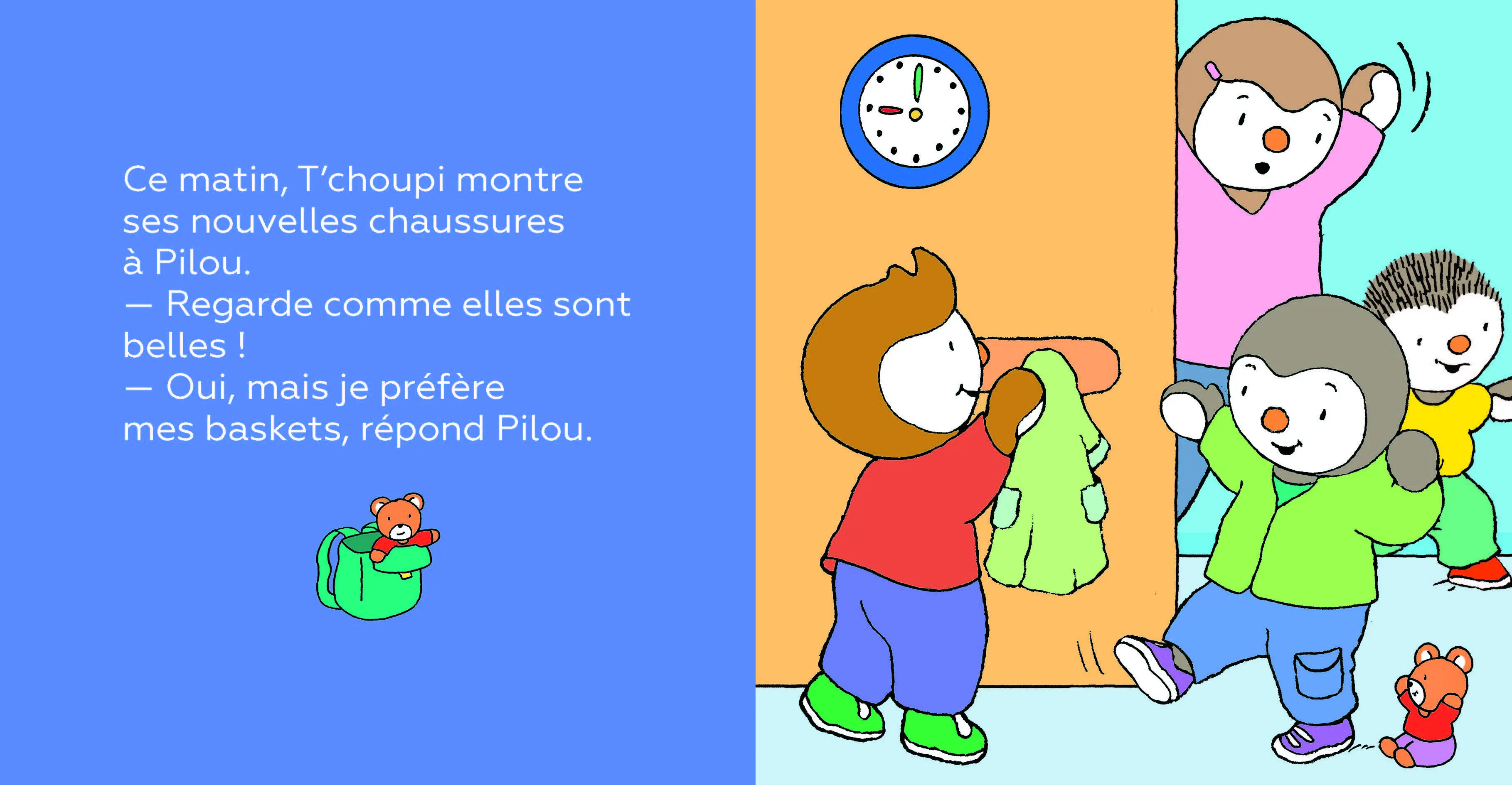 T'choupi a de plus en plus confiance en lui - Les émotions de T'choupi - dès 2 ans - Album(s) - 9782095058715 - page interieure 1