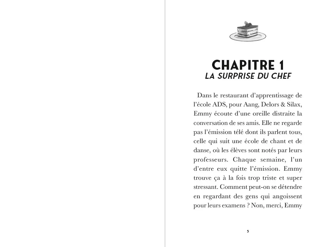 La brigade des pâtissiers - Le meilleur tiramisu - dès 8 ans - Roman - 9782095059101 - page interieure 1