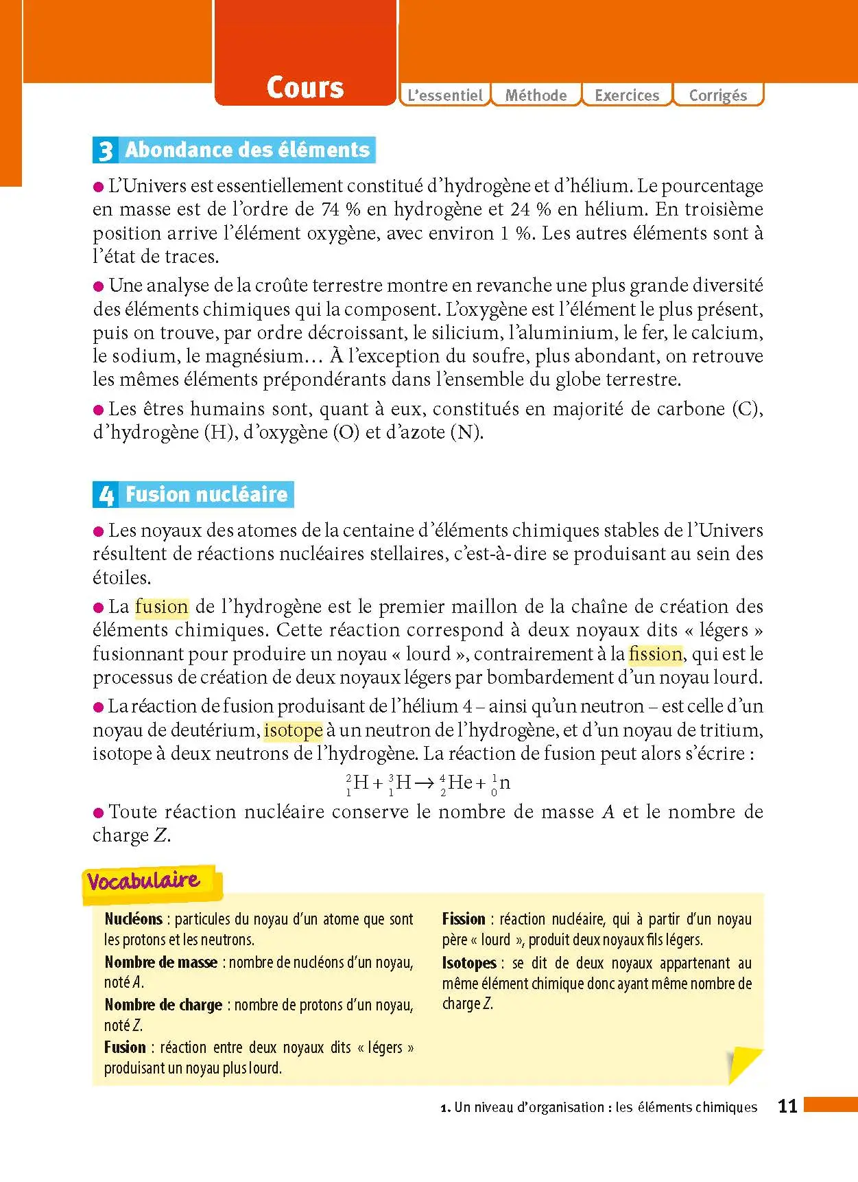 Enseignement scientifique 1re - ABC Réussite - Bac 2026 - Programme de première 2026-2027 - Enseignement commun - Cours, Méthode, Sujets et Corrigés guidés - EPUB - Livre de cours, méthode et exercices - 9782095014209 - page intérieure 11