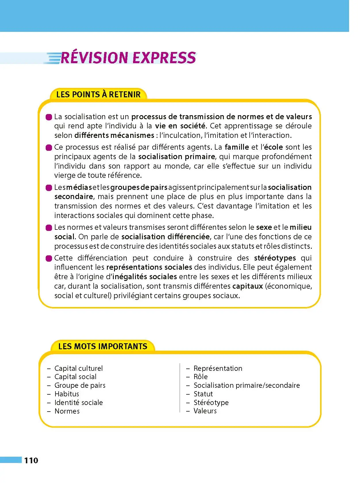 SES 2de - ABC Réussite - Programme de seconde 2026-2027 - Cours, Méthode, Exercices - Livre de cours, méthode et exercices - 9782091571133 -  [page intérieure 110]