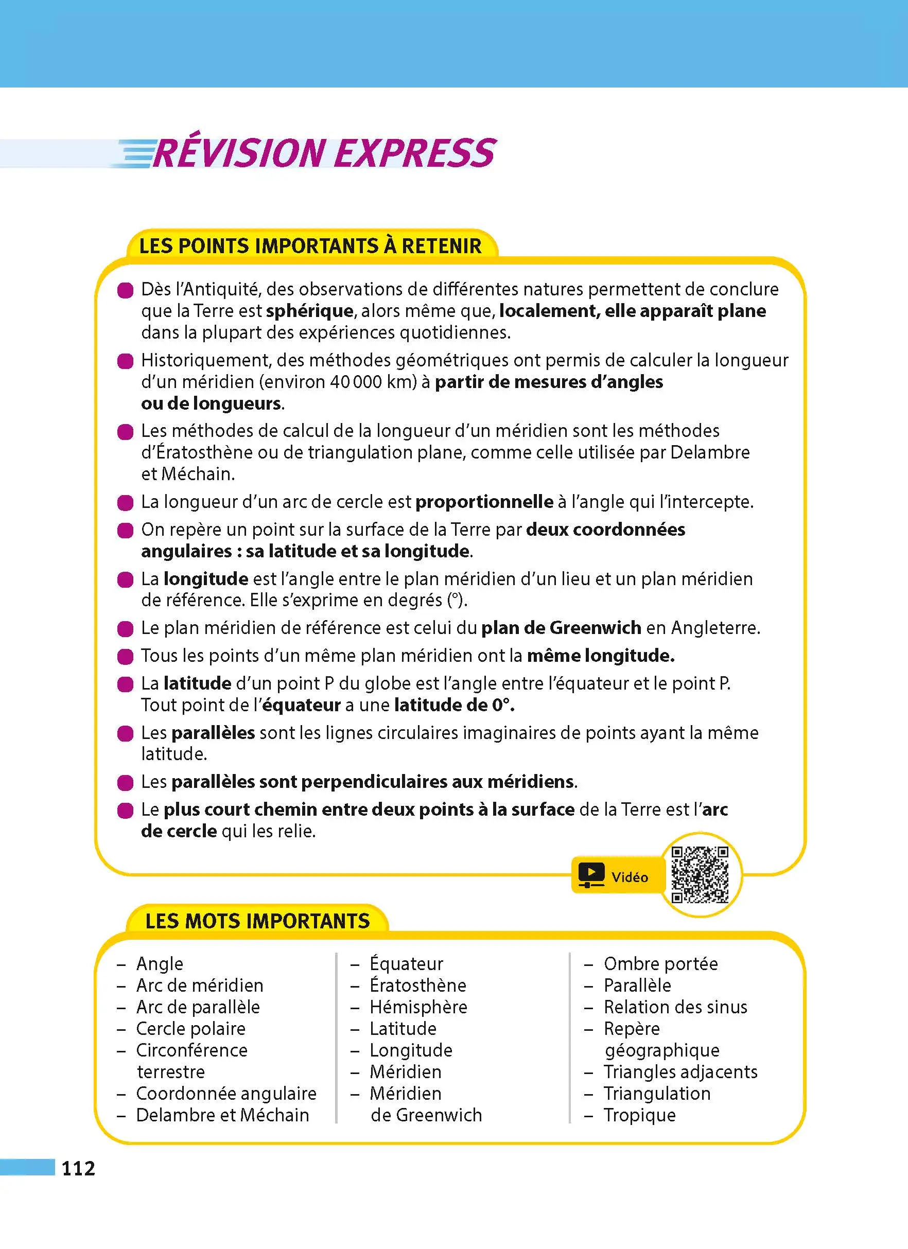 Enseignement scientifique 1re - ABC Réussite - Bac 2026 - Programme de première 2026-2027 - Enseignement commun - Cours, Méthode, Sujets et Corrigés guidés - EPUB - Livre de cours, méthode et exercices - 9782095014209 - page intérieure 112
