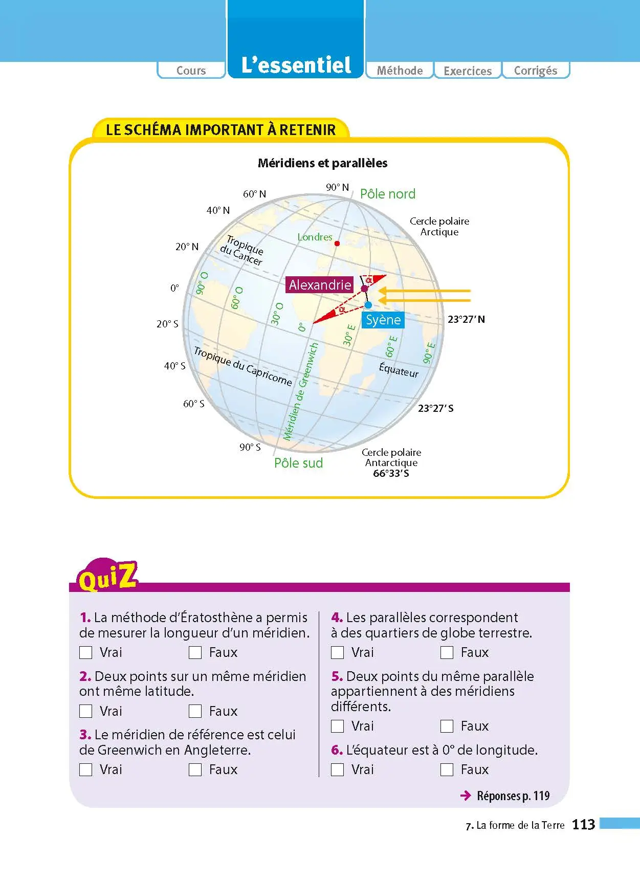 Enseignement scientifique 1re - ABC Réussite - Bac 2026 - Programme de première 2026-2027 - Enseignement commun - Cours, Méthode, Sujets et Corrigés guidés - EPUB - Livre de cours, méthode et exercices - 9782095014209 - page intérieure 113