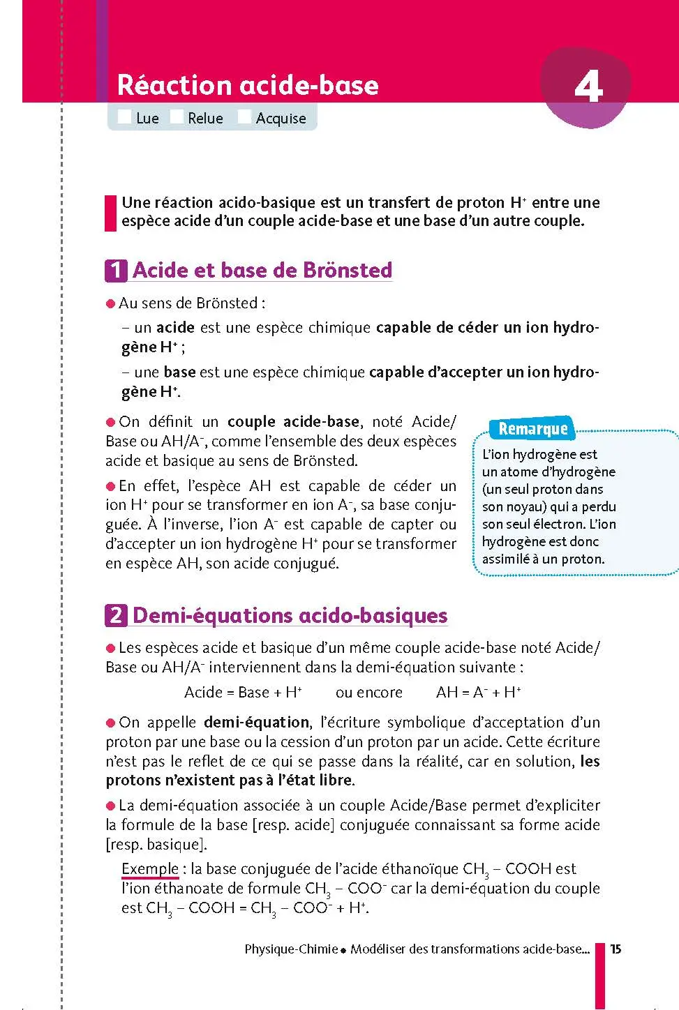 Mes spécialités Physique-Chimie / SVT (Sciences de la vie et de la Terre) - Ma Compil fiches BAC Term - Bac 2027 - Fiches - 9782091575834 - page intérieure 15