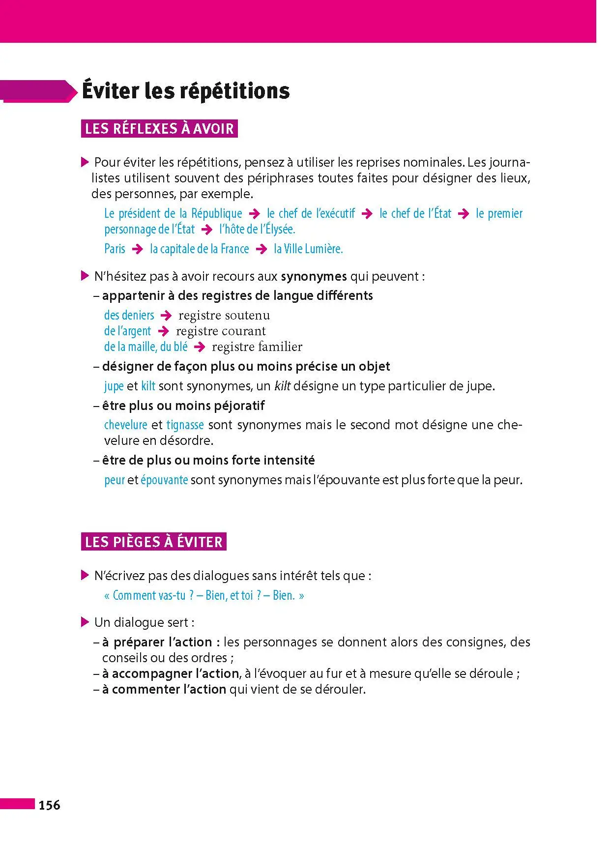 Anglais 3e - ABC Réussite - Le Brevet efficace - Cours, Méthode, Exercices - Brevet 2027 - Livre de cours, méthode et exercices - 9782091571072 - page intérieure 156