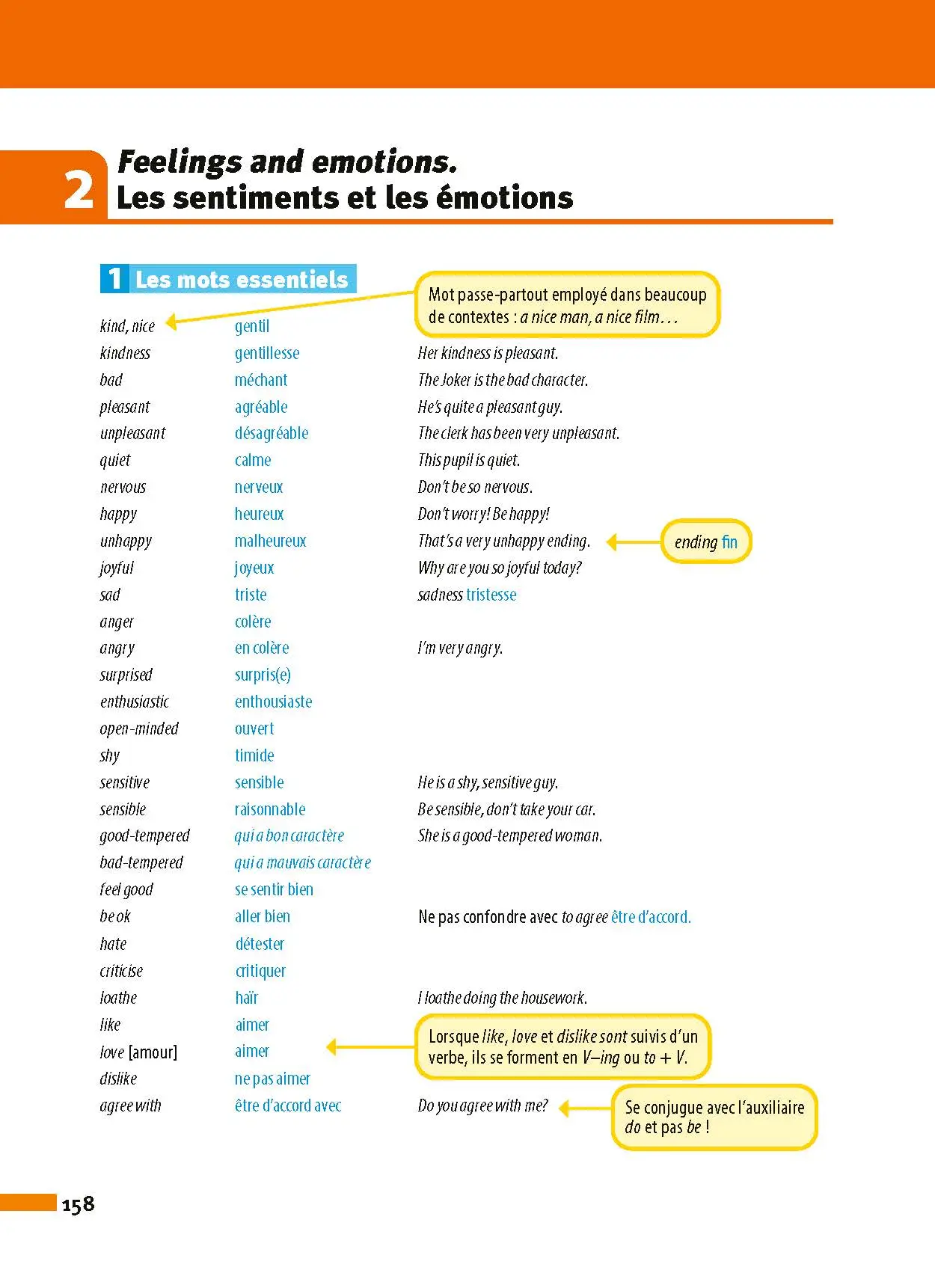 Anglais 2de - ABC Réussite - Programme de seconde 2026-2027 - Cours, Méthode, Exercices - Livre de cours, méthode et exercices - 9782091571140 -  [page intérieure 158]
