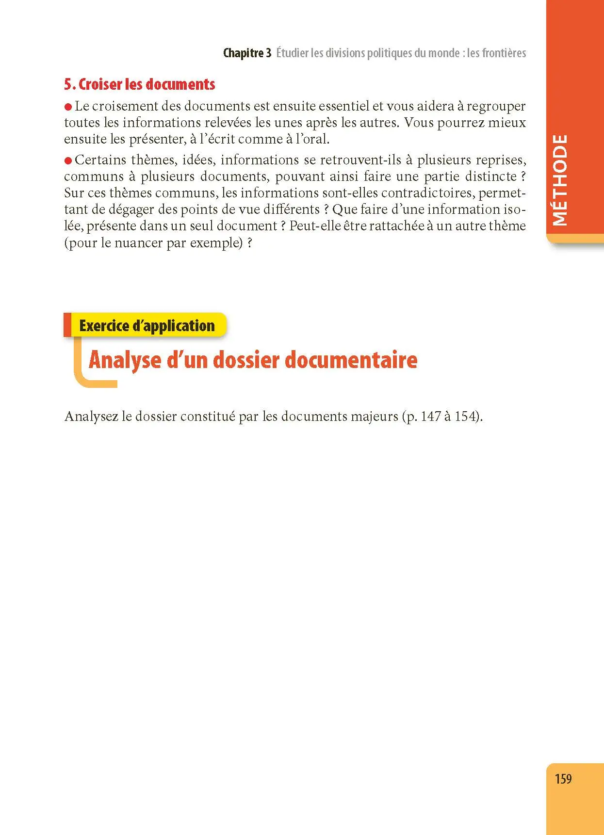 HGGSP 1re - ABC Excellence - Bac 2027 - Programme de première 2026-2027 - Enseignement de spécialité - Cours complets, Notions-clés et vidéos, Points méthode, Exercices et corrigés détaillés - Livre de cours, méthode et exercices - 9782095018054 -  [page intérieure 159]