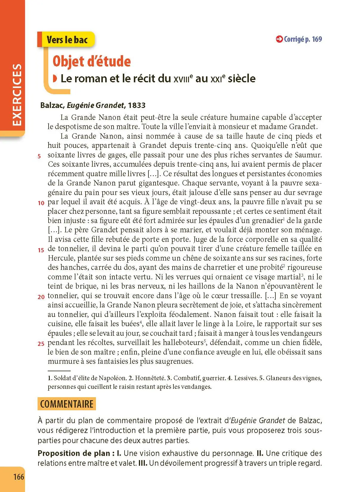 Français 2de - ABC Excellence - Programme de seconde 2026-2027 - Cours complets, Notions-clés et vidéos, Points méthode, Exercices et corrigés détaillés - Livre de cours, méthode et exercices - 9782091571362 -  [page intérieure 166]