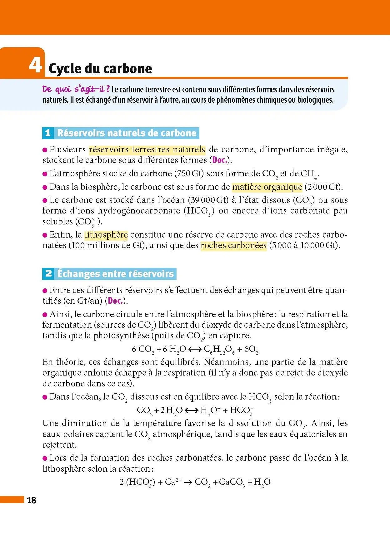 Enseignement scientifique Terminale - ABC Réussite - Bac 2027 - Enseignement commun Tle - Cours, Méthode, Exercices et Sujets corrigés - EPUB - Livre de cours, méthode et exercices - 9782095014278 - page intérieure 18 