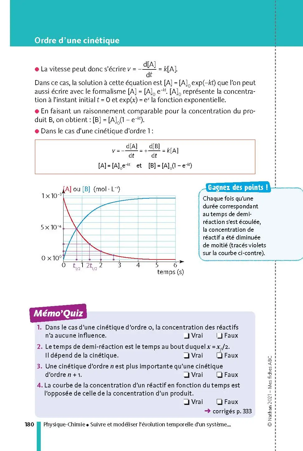 Mes spécialités Mathématiques / Physique-Chimie Terminale - Ma Compil fiches BAC Term - Bac 2027 - Fiches - 9782091575810 - page intérieure 180