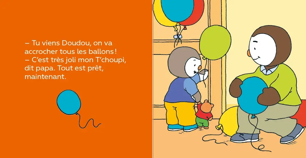 T'choupi fête son anniversaire -  Dès 2 ans - Album(s) - 9782092570777 - page interieure 2