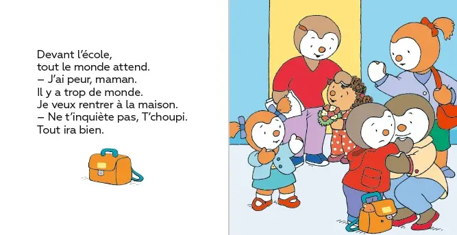 T'choupi rentre à l'école - Dès 2 ans - Album(s) - 9782092574232 - page interieure 2
