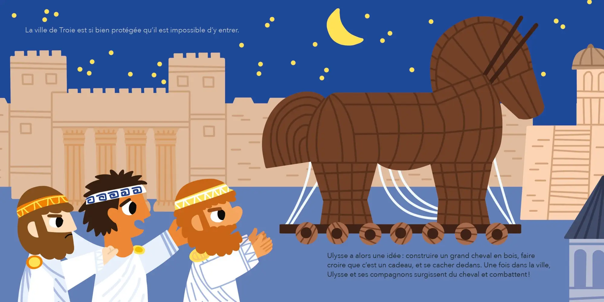 La fabuleuse histoire d'Ulysse - Livre animé - Dès 3 ans - Livre documentaire - 9782095024413 - page-intérieure 2
