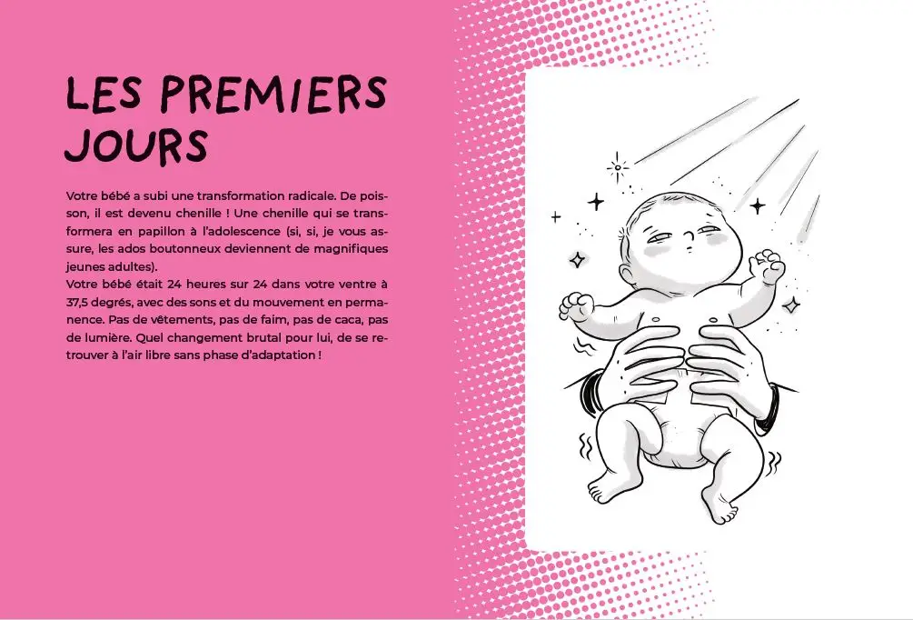 Bébé est là ! Petit guide pour vous aider si vous ne savez pas trop par où commencer - Les conseils judicieux d'une pédiatre - Livre - 9782095027704 - page-interieure 2