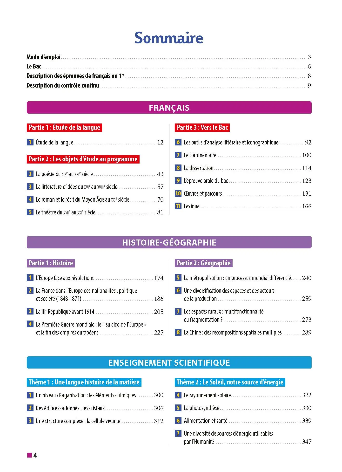 ABC Tout en un Tle - Toutes les matières du tronc commun Terminale - Bac 2027 - Philosophie, Enseignement scientifique, Histoire-Géographie, Anglais, Espagnol + Cahier spécial Bac - Tout-en-un - 9782095035617 - Page intérieure 2