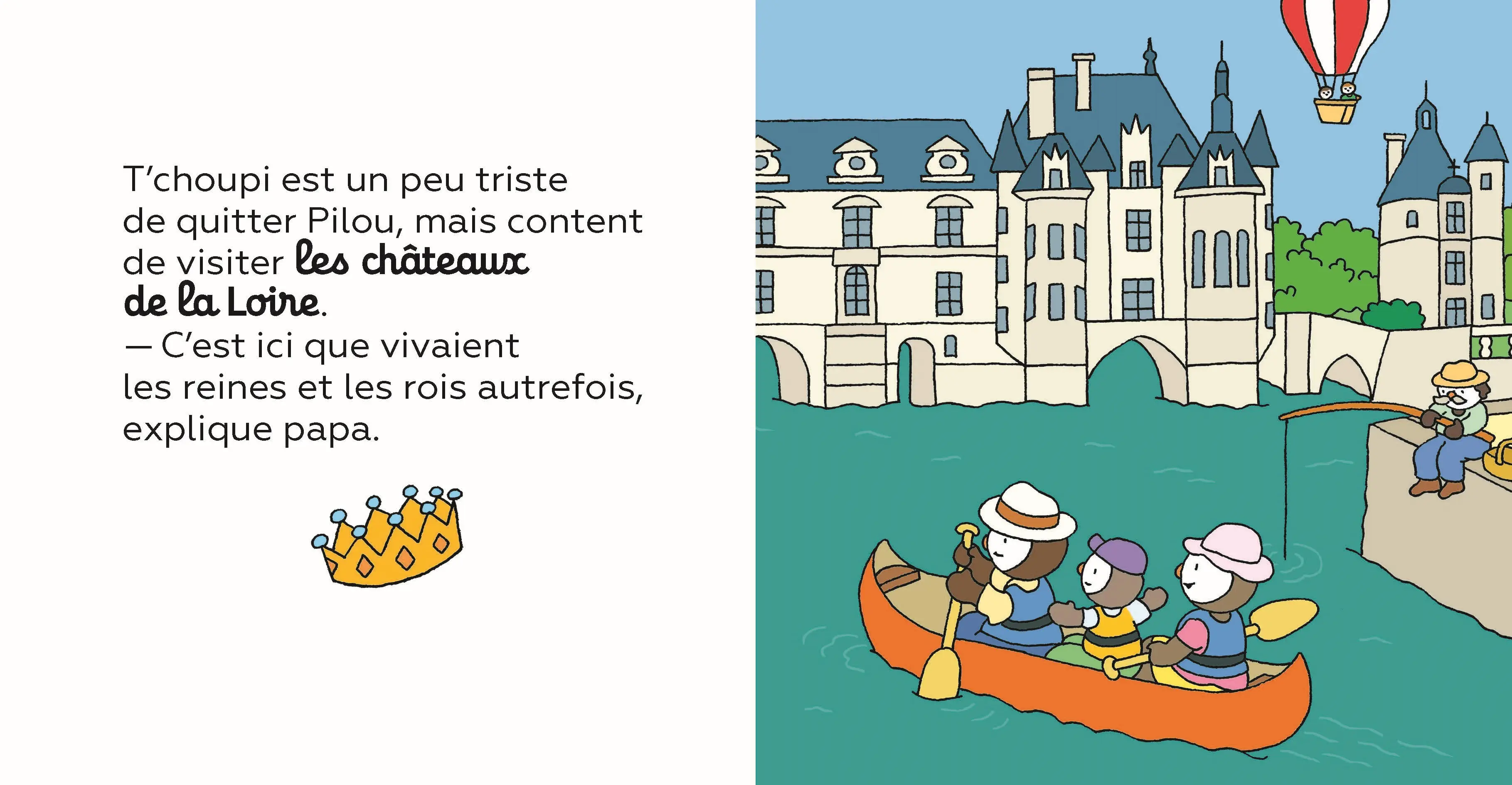 T'choupi visite la France - A la découverte des régions françaises - Album dès 2 ans - Album(s) - 9782095042622 - page-interieure 2
