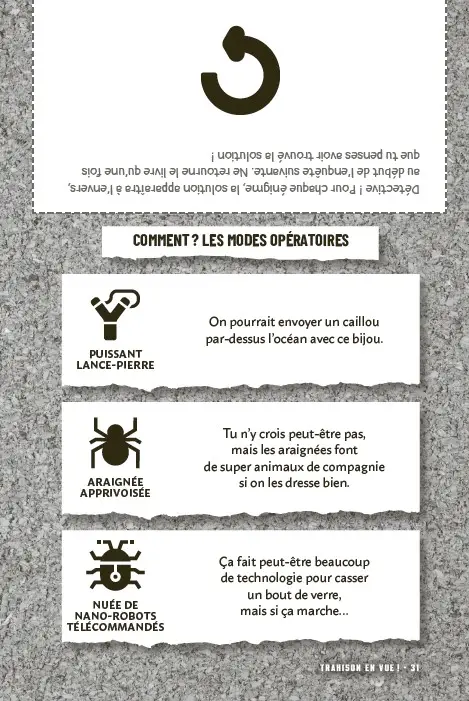 Murdle Junior - Tome 2 - Un livre-jeu avec 40 nouveaux mystères pour esprits malins - Pour enfants et ados - Cahier d'activités - 9782095047375 - page interieure 2