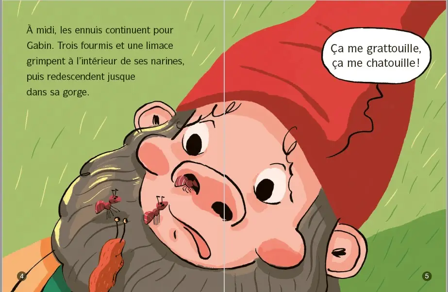 Qui va sauver Gabin ? - Lune Bleue - Premières lectures dès 6 ans - Roman - 9782095055592 - page interieure 2