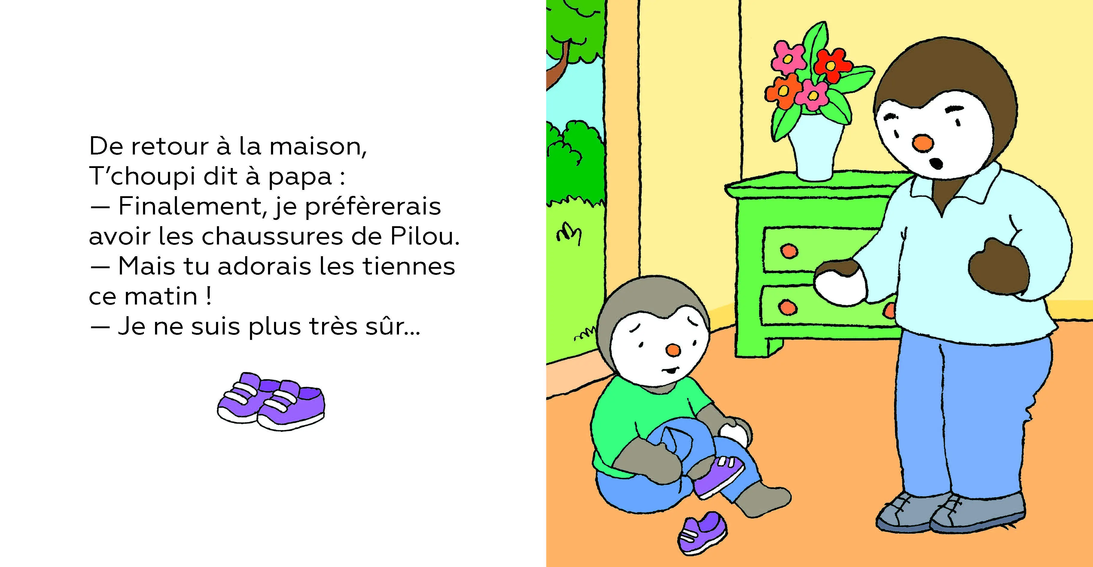 T'choupi a de plus en plus confiance en lui - Les émotions de T'choupi - dès 2 ans - Album(s) - 9782095058715 - page interieure 2