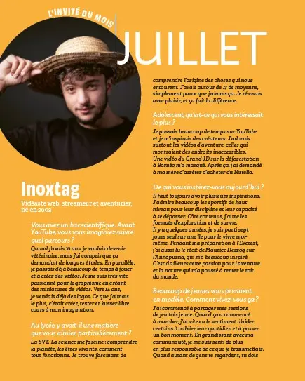 Toute une année avec Jamy - La curiosité n'a jamais été aussi addictive - Jamy Gourmaud (Nouveauté 2026) - Livre documentaire - 9782095066130 - page interieure 2