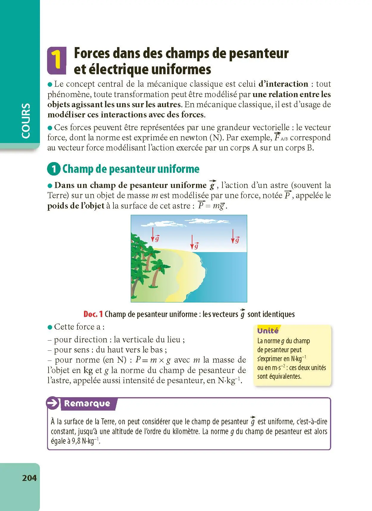 Physique-Chimie Terminale - ABC Excellence - Bac 2027 - Enseignement de spécialité Tle - Cours complets, Notions-clés et vidéos, Points méthode, Exercices et corrigés détaillés - Livre de cours, méthode et exercices - 9782091571393 -  [page intérieure 204]