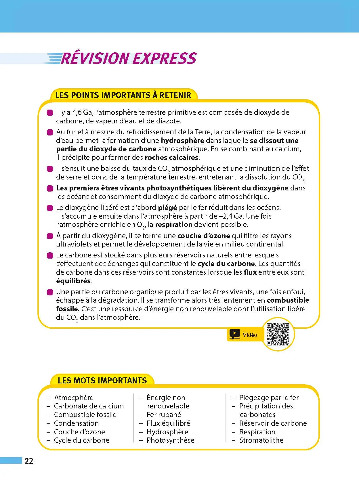Enseignement scientifique Terminale - ABC Réussite - Bac 2027 - Enseignement commun Tle - Cours, Méthode, Exercices et Sujets corrigés - EPUB - Livre de cours, méthode et exercices - 9782095014278 - page intérieure 22