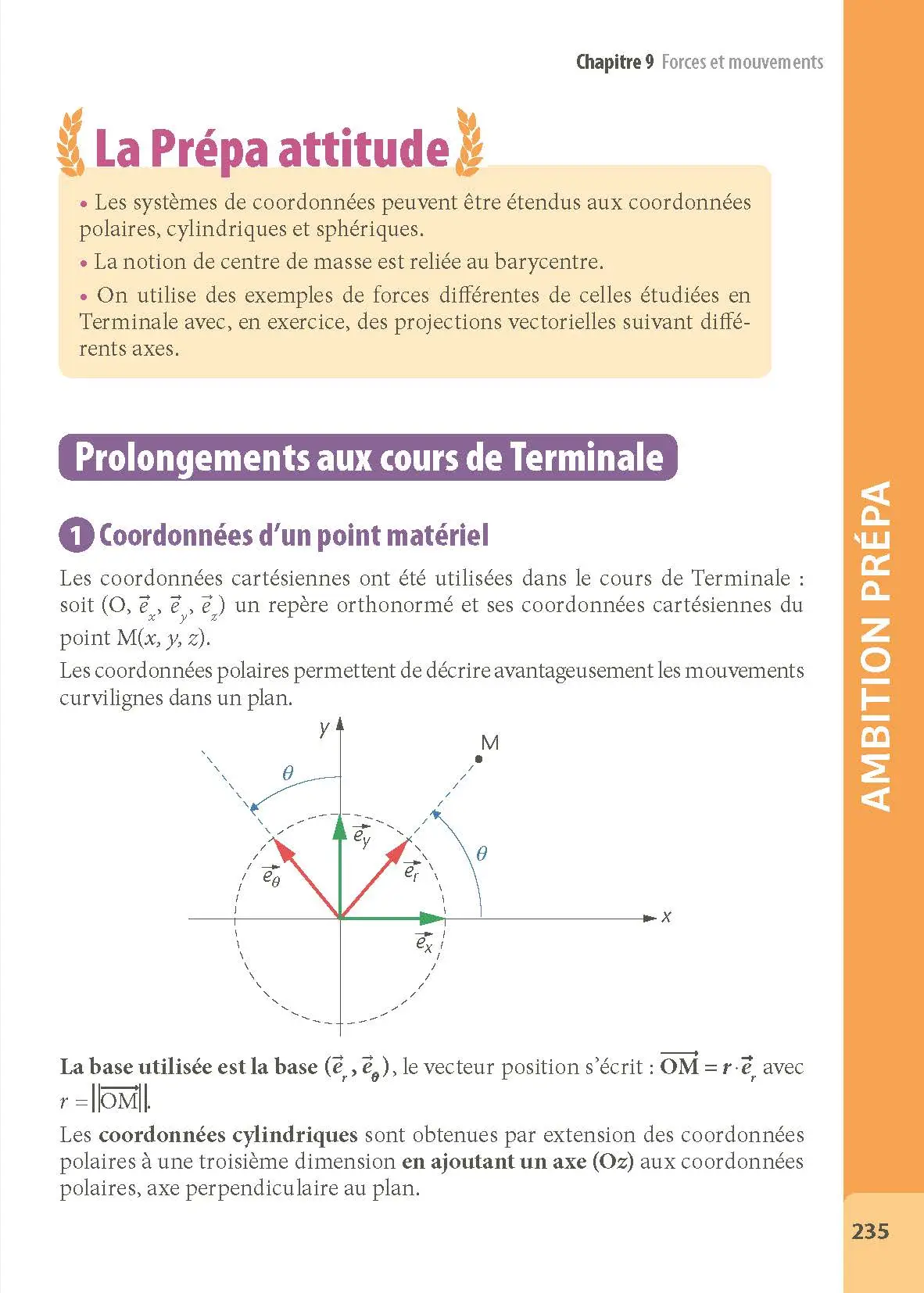 Physique-Chimie Terminale - Pour viser la prépa scientifique - ABC Excellence Ambition prépa - Bac 2027 - Enseignement de spécialité Tle - Cours, Approfondissement, Méthode, Exercices et Sujets - EPUB - Livre de cours, méthode et exercices - 9782095050337 - page intérieure 235