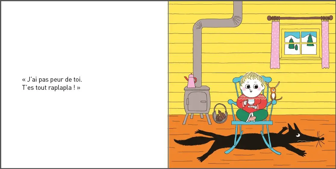 Max et Lapin, même pas peur gros loup poilu - Dès 2 ans - Album(s) - 9782092589557 - page interieure 3