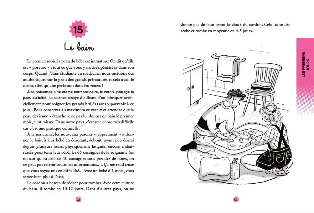 Bébé est là ! Petit guide pour vous aider si vous ne savez pas trop par où commencer - Les conseils judicieux d'une pédiatre - Livre - 9782095027704 - page-interieure 3