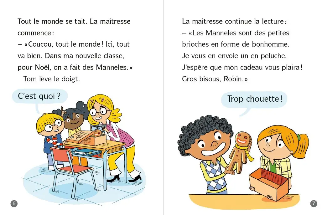 Frissons au CP : Nom d'un petit bonhomme ! - Lune bleue - Dès 6 ans - Roman - 9782095030384 - page-interieure 3