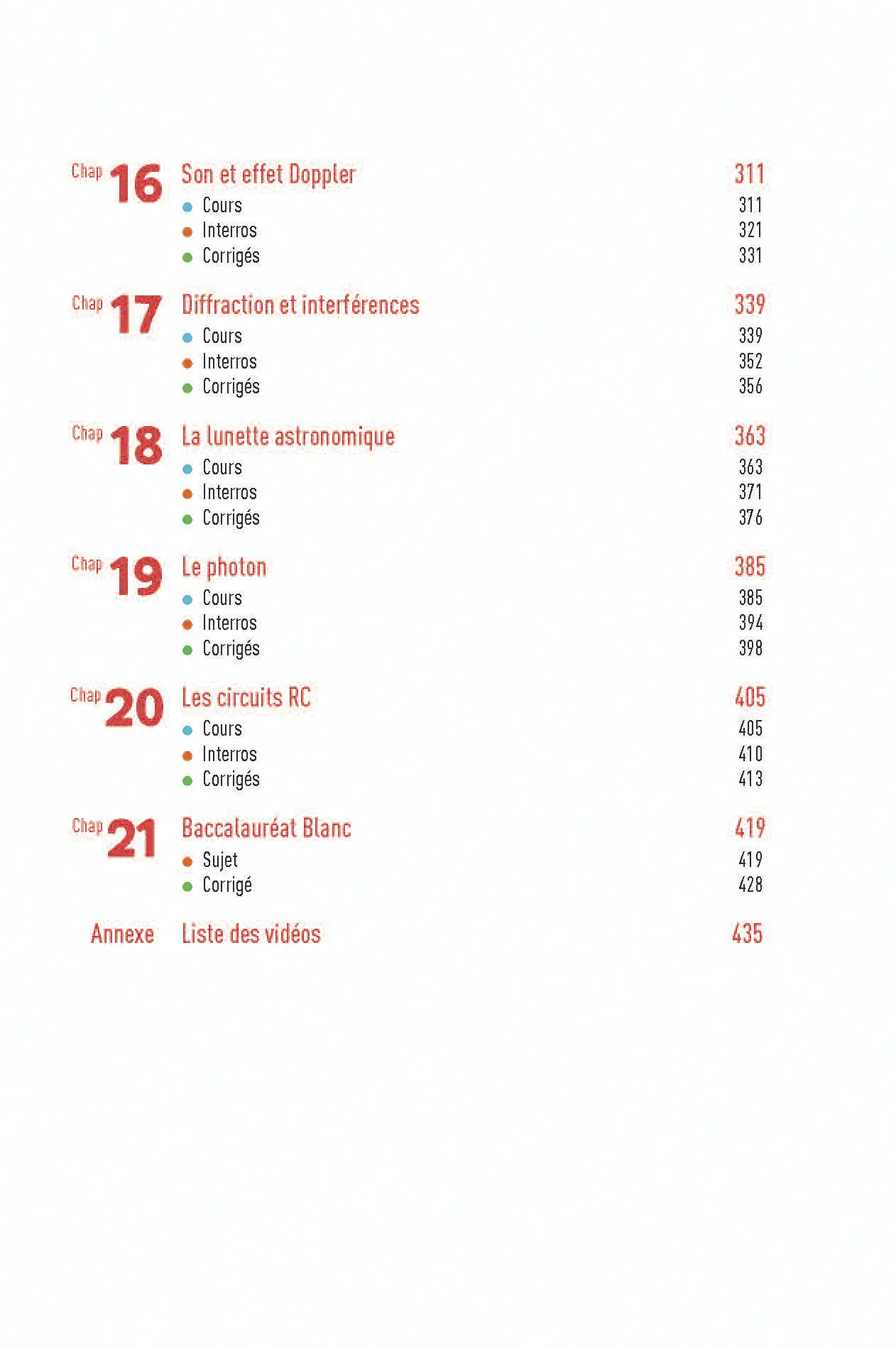 Physique-Chimie Terminale - Interros des lycées Tle - Les vrais exos du BAC - + de 100 exercices avec corrigés détaillés - BAC 2027 - Cahier d'exercices - 9782095038632 - Page intérieure 3