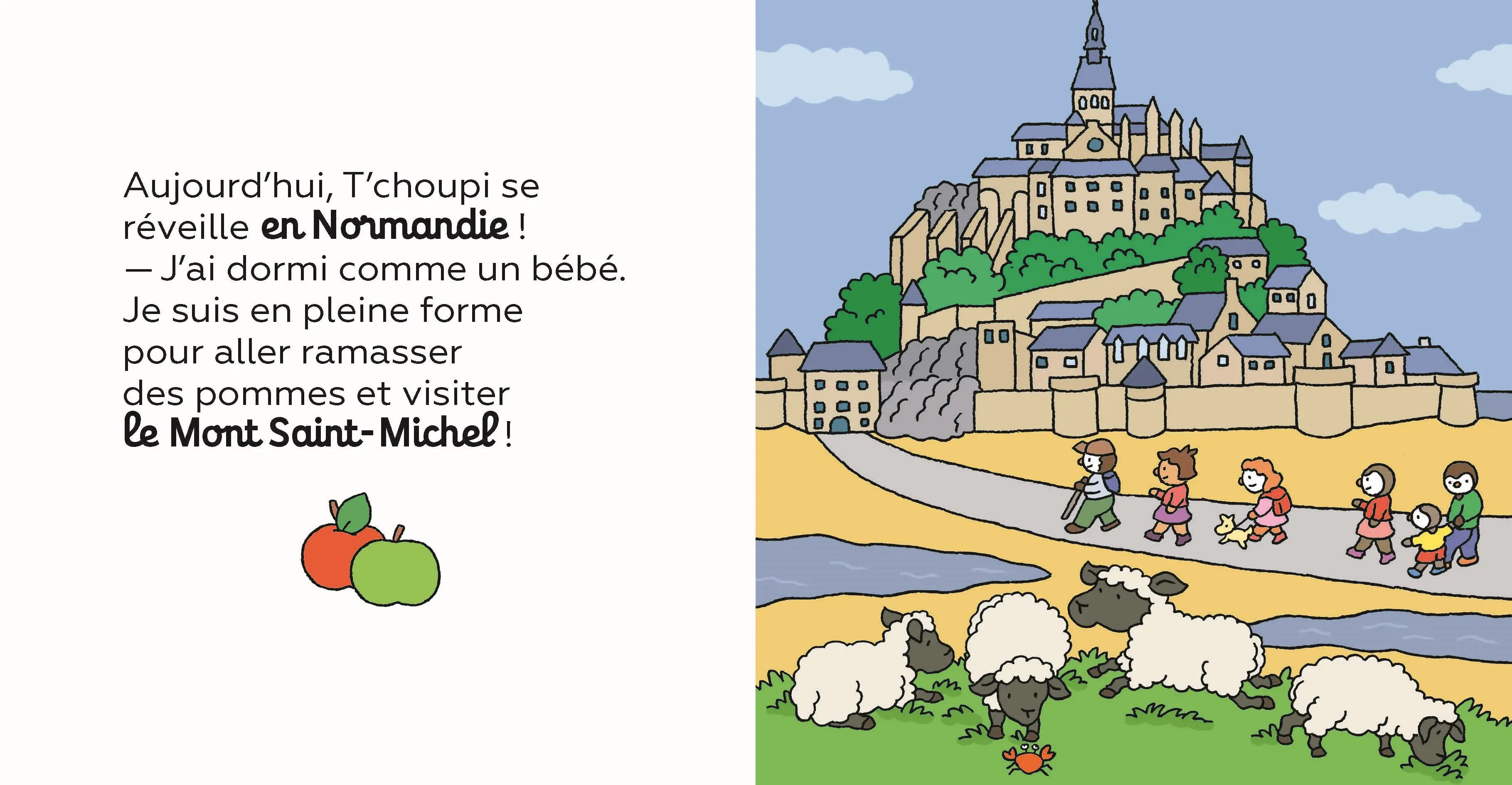 T'choupi visite la France - A la découverte des régions françaises - Album dès 2 ans - Album(s) - 9782095042622 - page-interieure 3