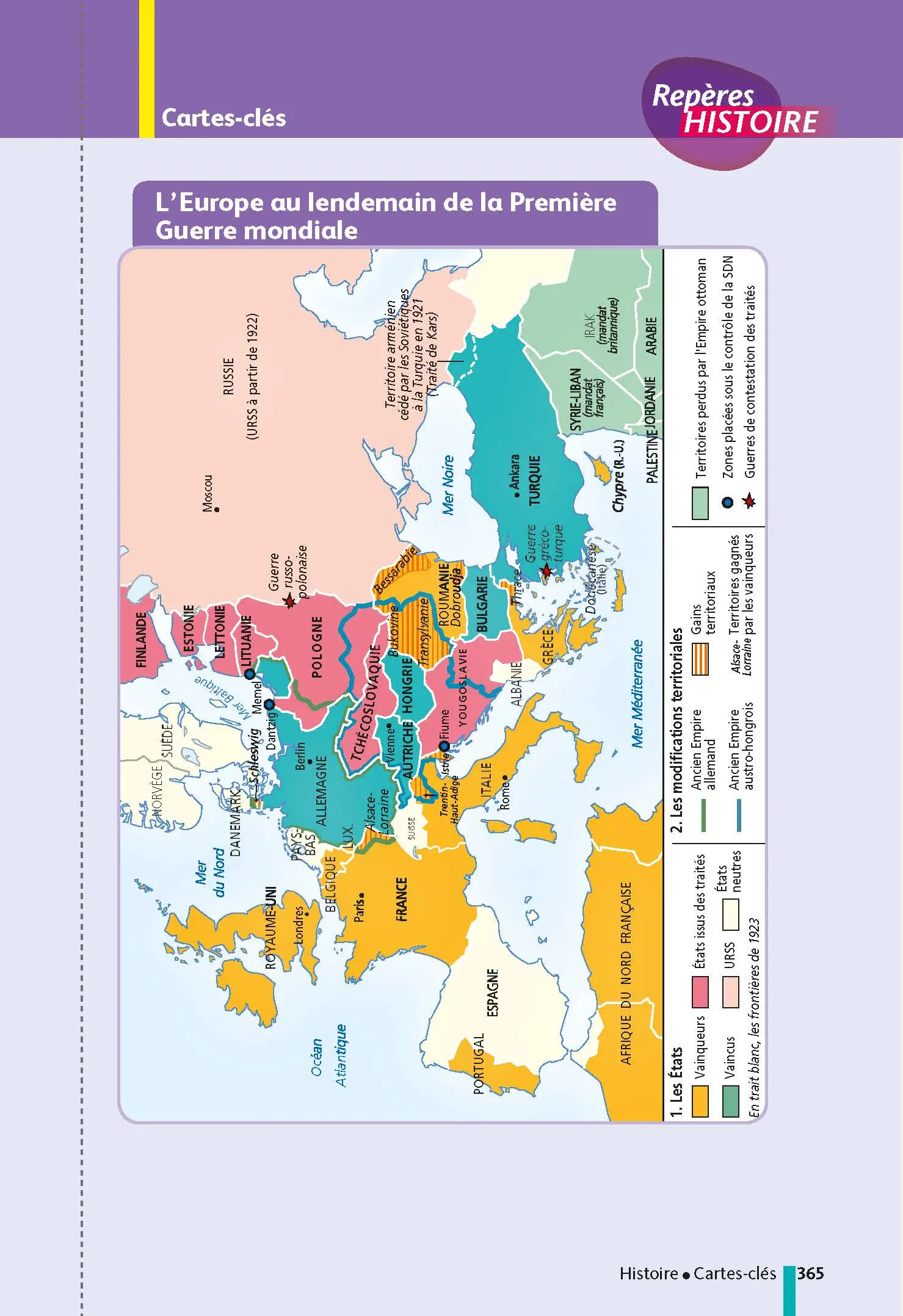 Toutes les matières 3e - Ma Compil fiches Brevet - Brevet 2027 - Fiches - 9782091575858 - page intérieure 365