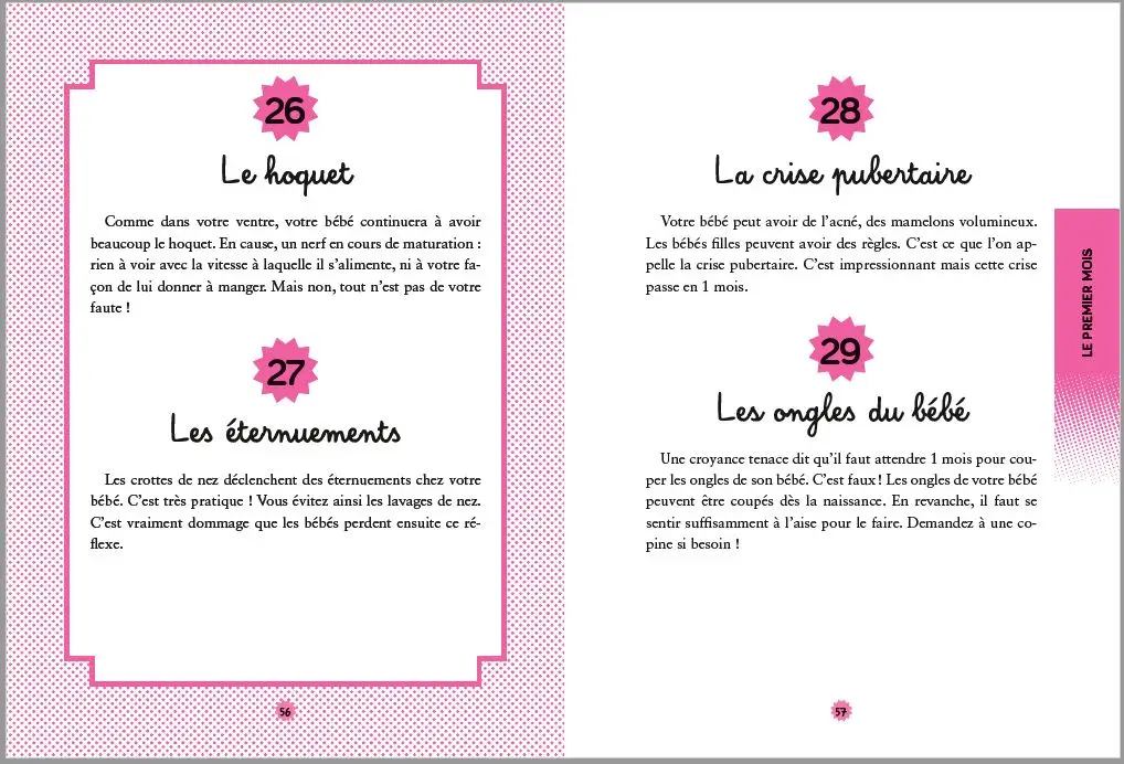 Bébé est là ! Petit guide pour vous aider si vous ne savez pas trop par où commencer - Les conseils judicieux d'une pédiatre - Livre - 9782095027704 - page-interieure 4
