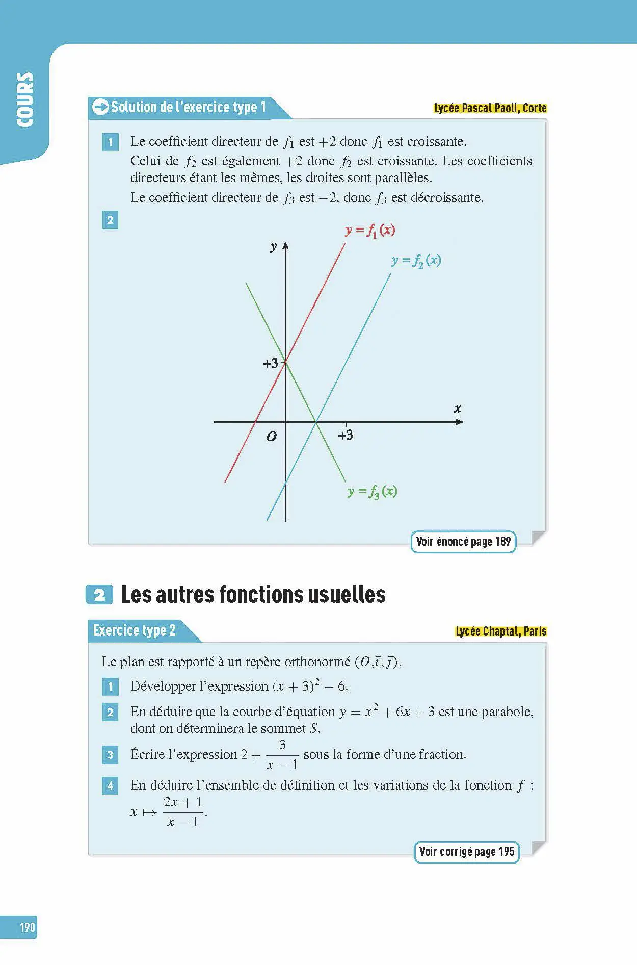 Maths Seconde - Interros des lycées 2de - Programme 2026-2027 - Les vrais exos du BAC - + de 100 exercices avec corrigés détaillés - Cahier d'exercices - 9782095038618 - Page intérieure 5